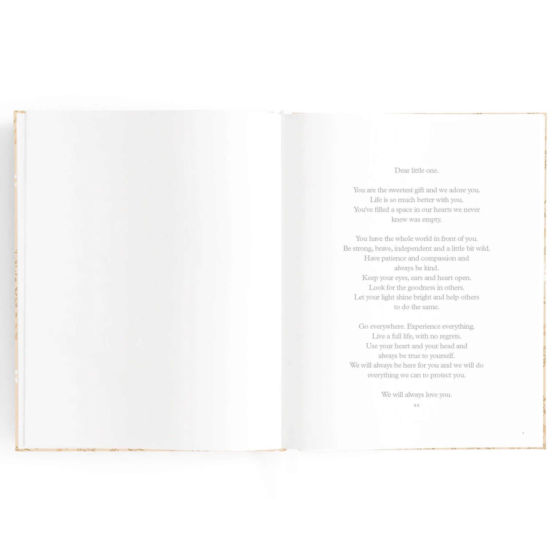 Baby Book Cedarwood - Aster & Ruby