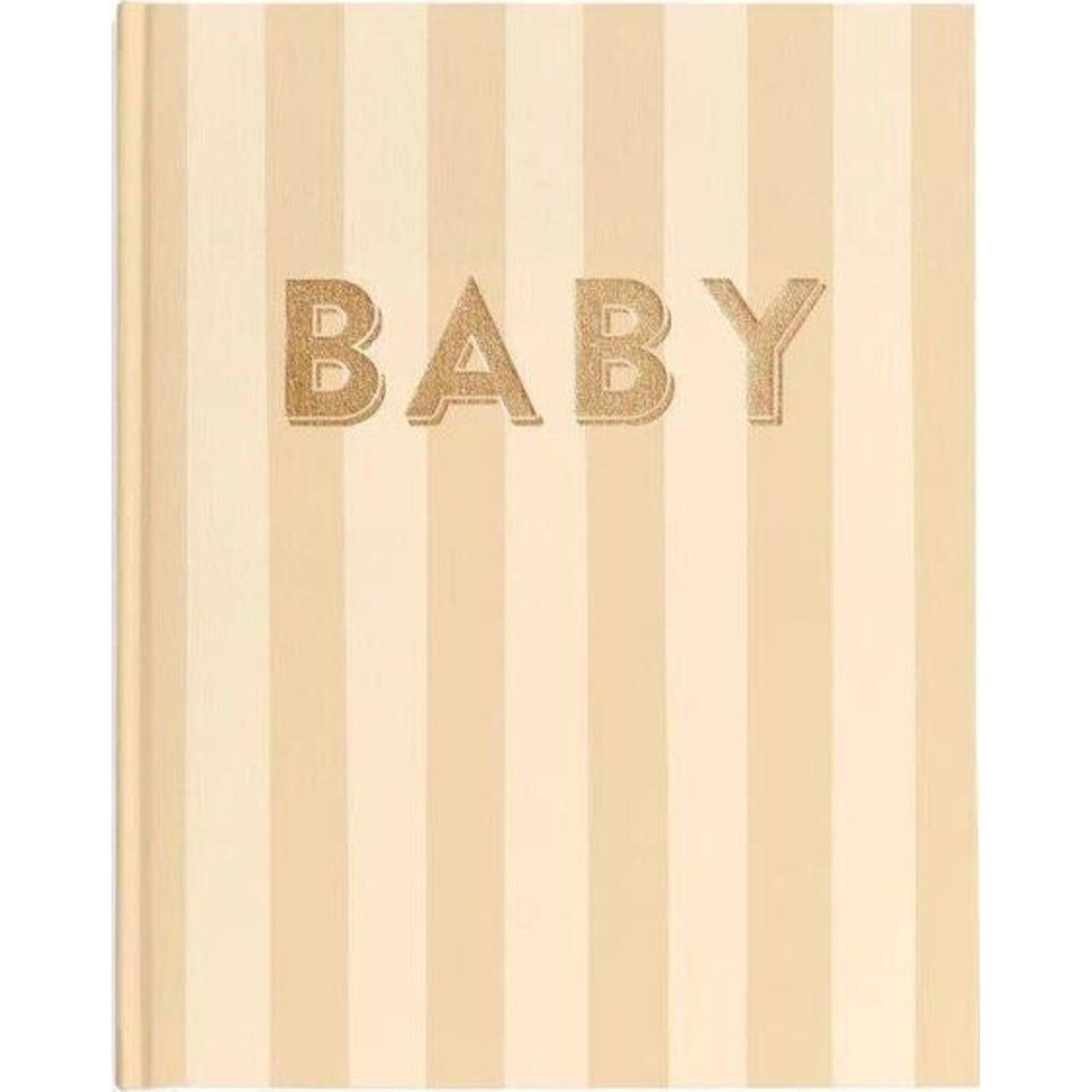 Baby Book Coffee Stripe – children's product by Fox & Fallow | Aster & Ruby