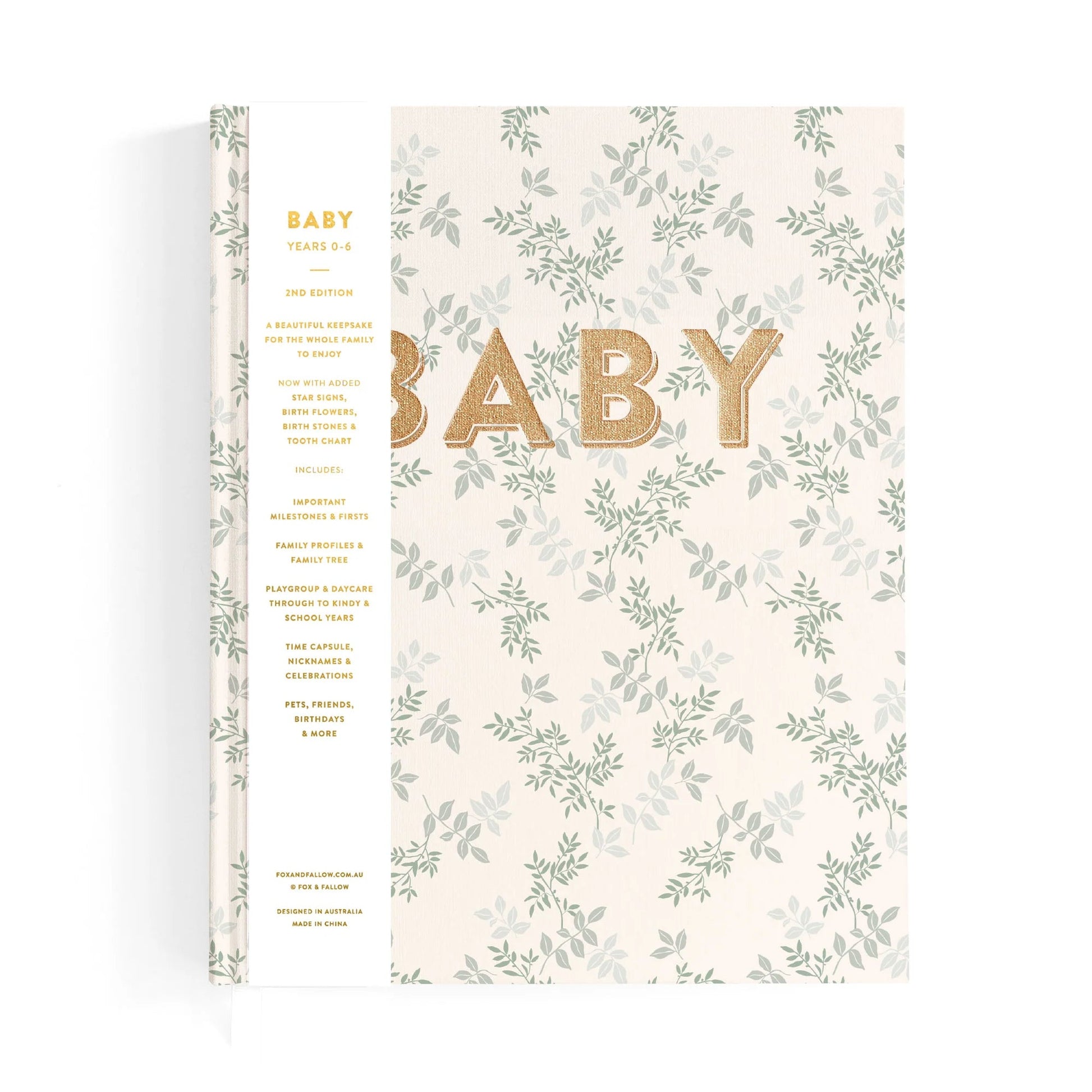 Baby Book Cypress - Aster & Ruby