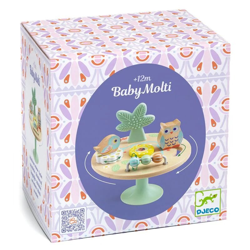 BabyMolti Rotating Activity Toy - Aster & Ruby