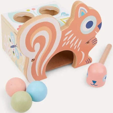 BabyNut Wooden TapTap Game - Aster & Ruby