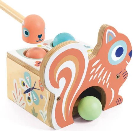BabyNut Wooden TapTap Game - Aster & Ruby