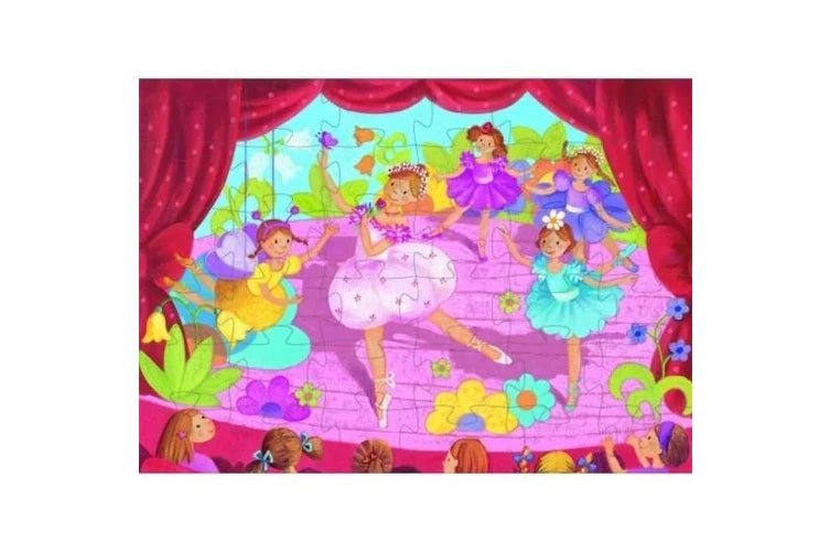 Ballerina 36pc Silhouette Puzzle - Aster & Ruby