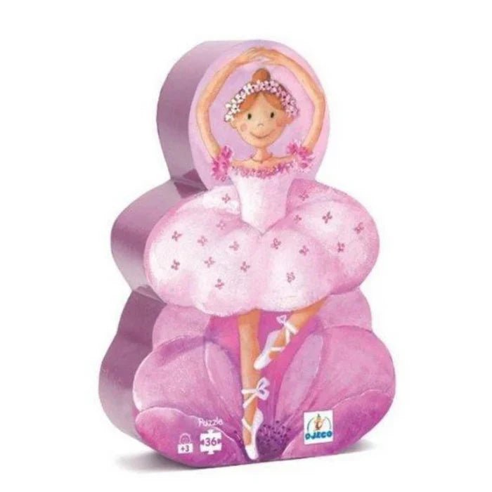Ballerina 36pc Silhouette Puzzle - Aster & Ruby