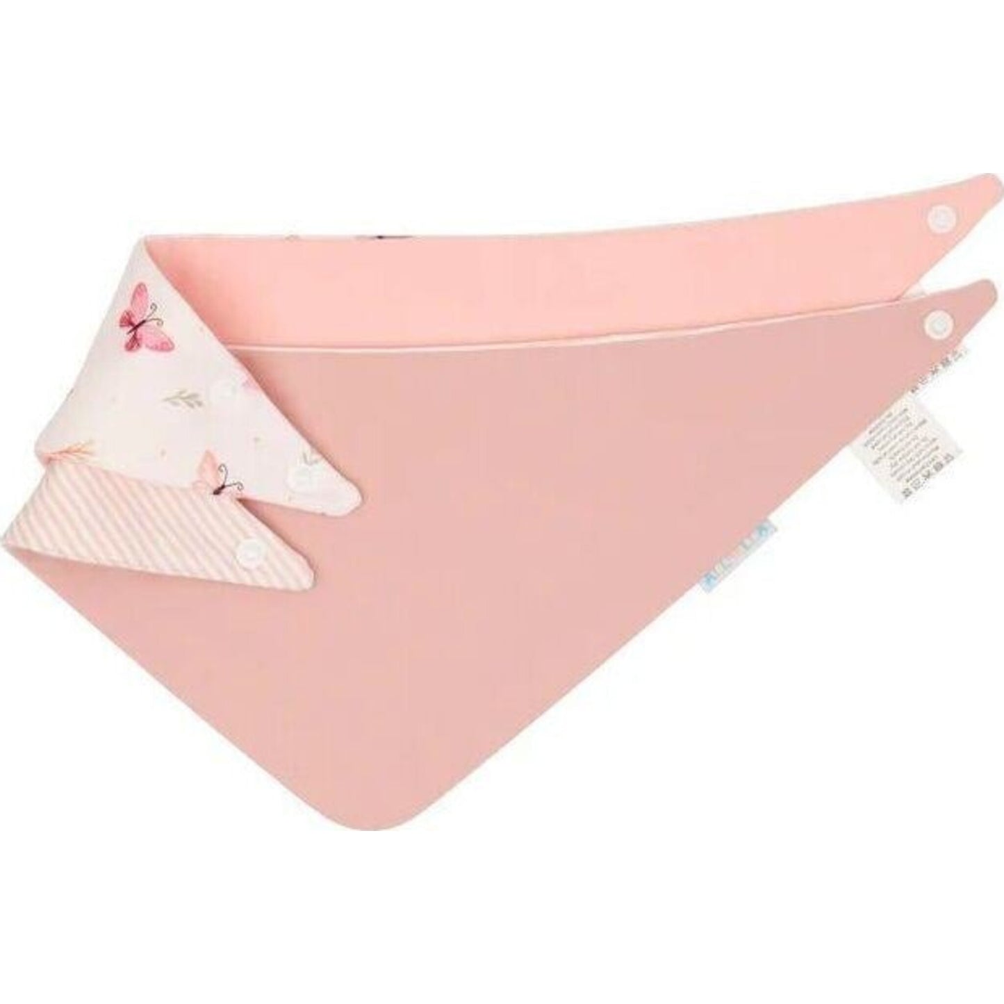 Bandana Bibs 2pk Sweet Butterfly – children's product by All4Ella | Aster & Ruby