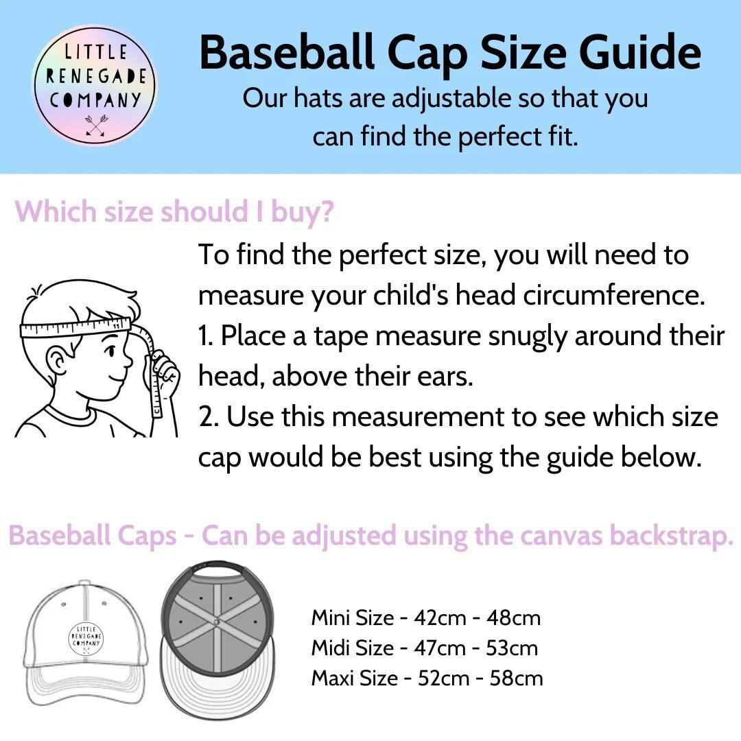 Baxter Baseball Cap – Mini, Midi – Aster & Ruby