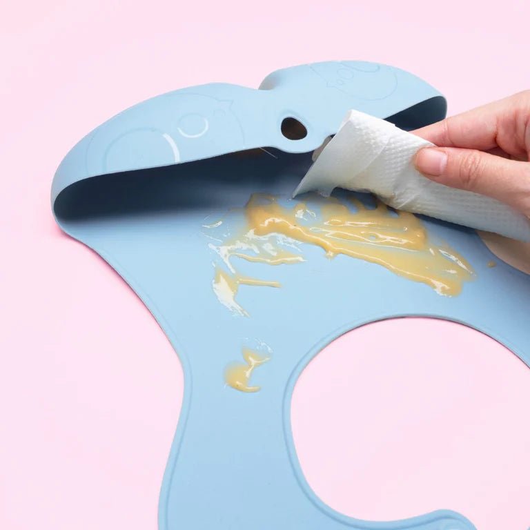 b.box Silicone Bib - Blush - Aster & Ruby