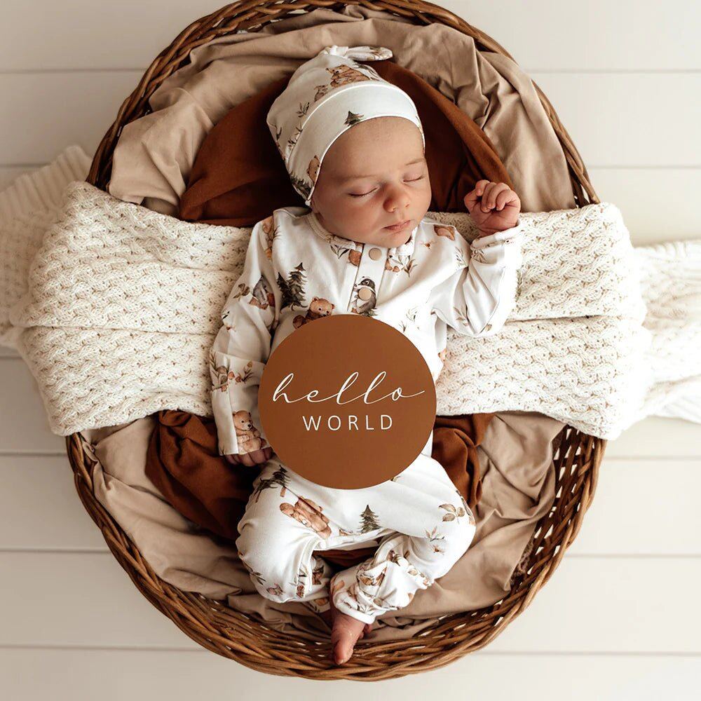 Bears & Bronze Reversible Milestone Cards – Aster & Ruby