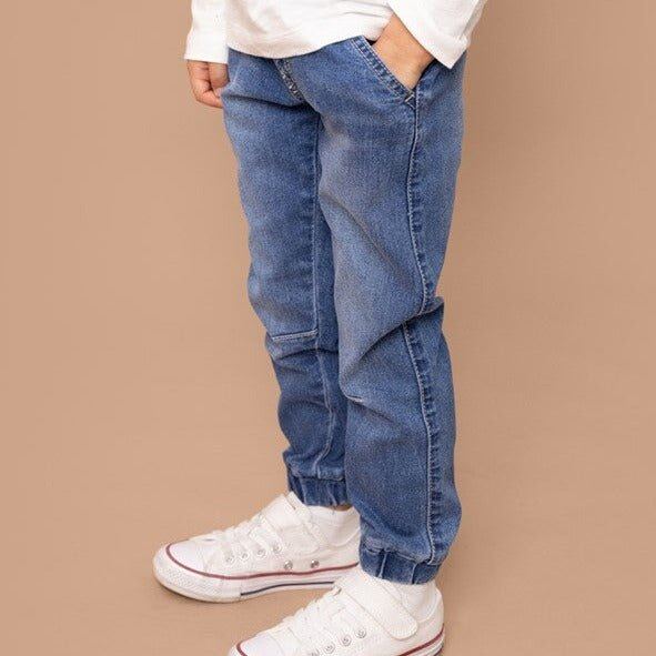 Bebe Boys Pants 3-5 YRS - Denim – 3Y, 4Y, 5Y – Aster & Ruby