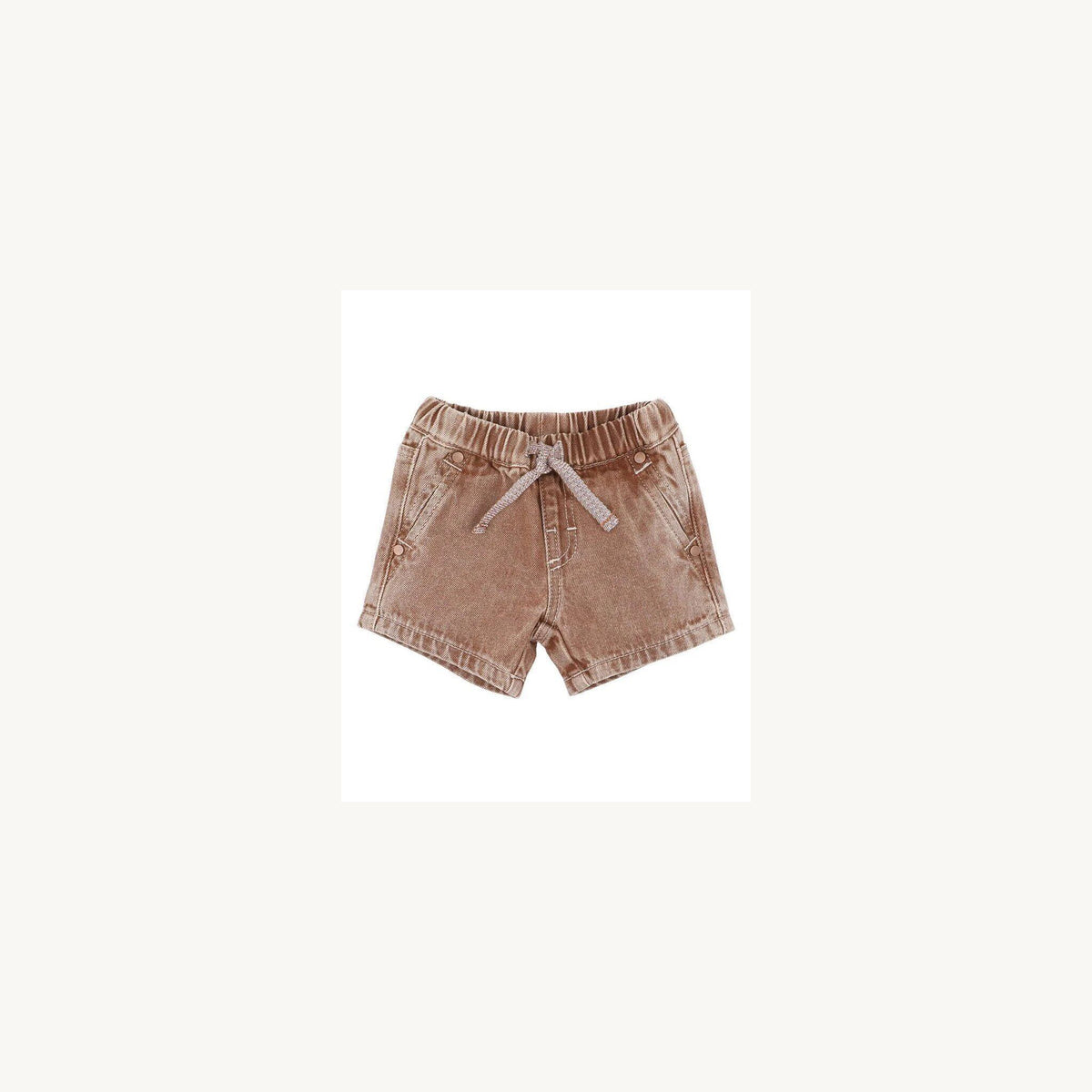 Bebe Bebe Boys Shorts - Brown Denim | Aster & Ruby