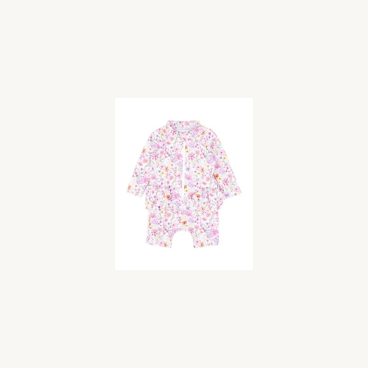Bebe Bebe LS Rash Suit - Nadia Print | Aster & Ruby