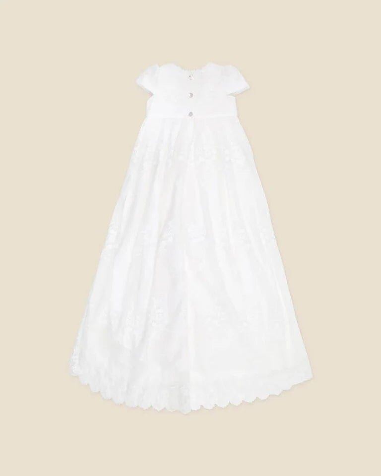 Open Back Christening Dress – 000, 00, 0, 1 – Aster & Ruby