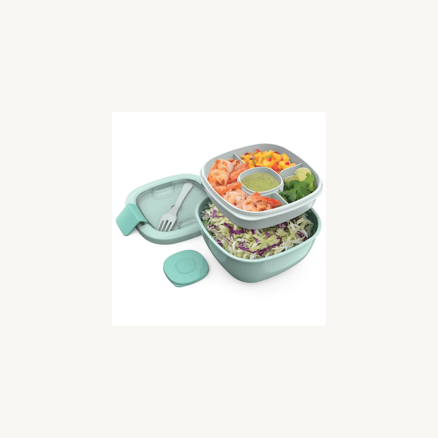 Bentgo Bentgo Salad Container Coastal Aqua | Aster & Ruby