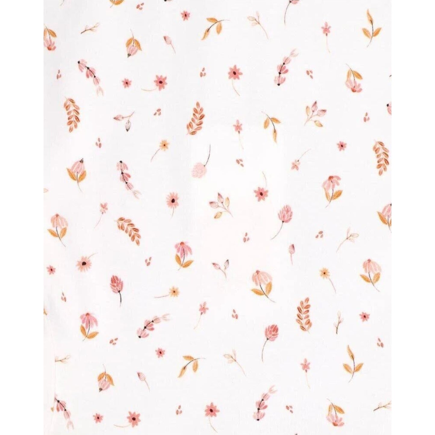 Billie Ditsy Print Organic SS Zip Romper – children's product by bebe | Aster & Ruby