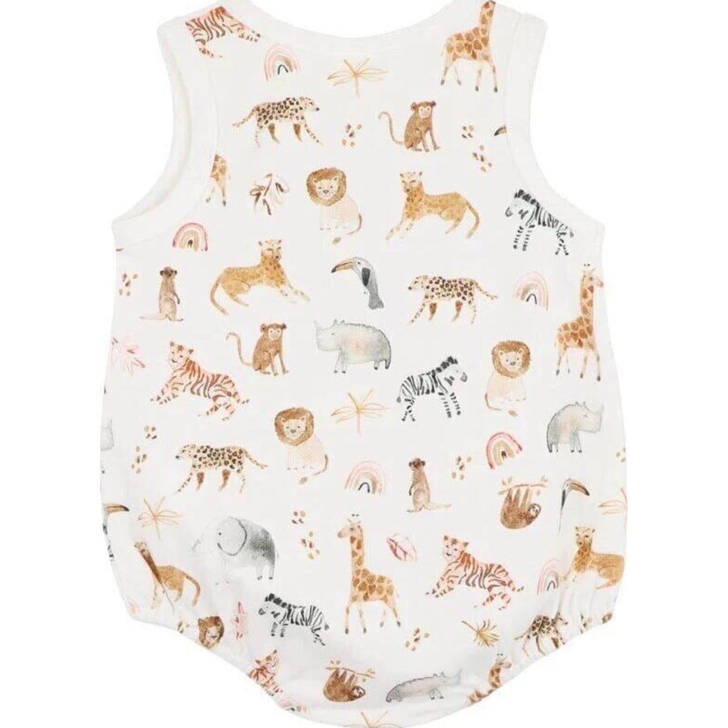 Billie Print Organic Button Front Bodysuit – children's product by bebe | Aster & Ruby