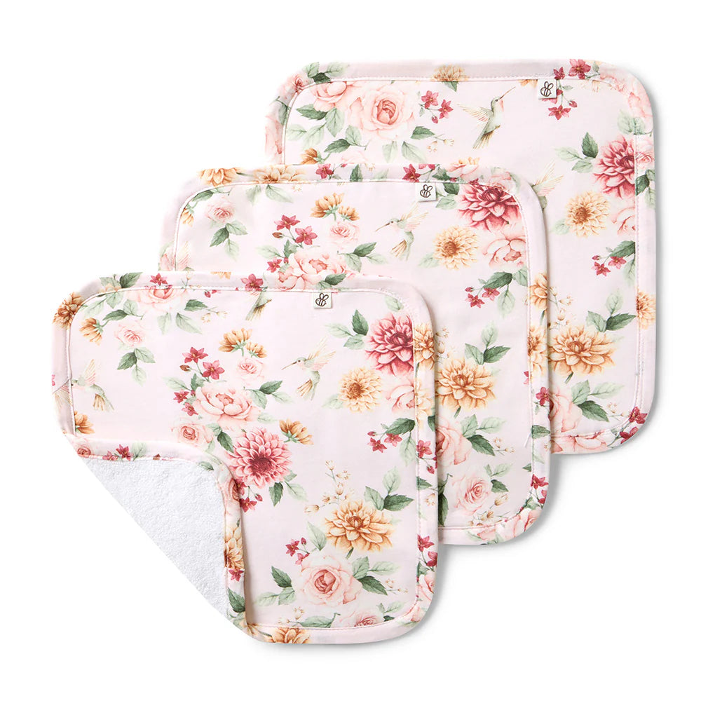 Birds & Blooms Organic Wash Cloths