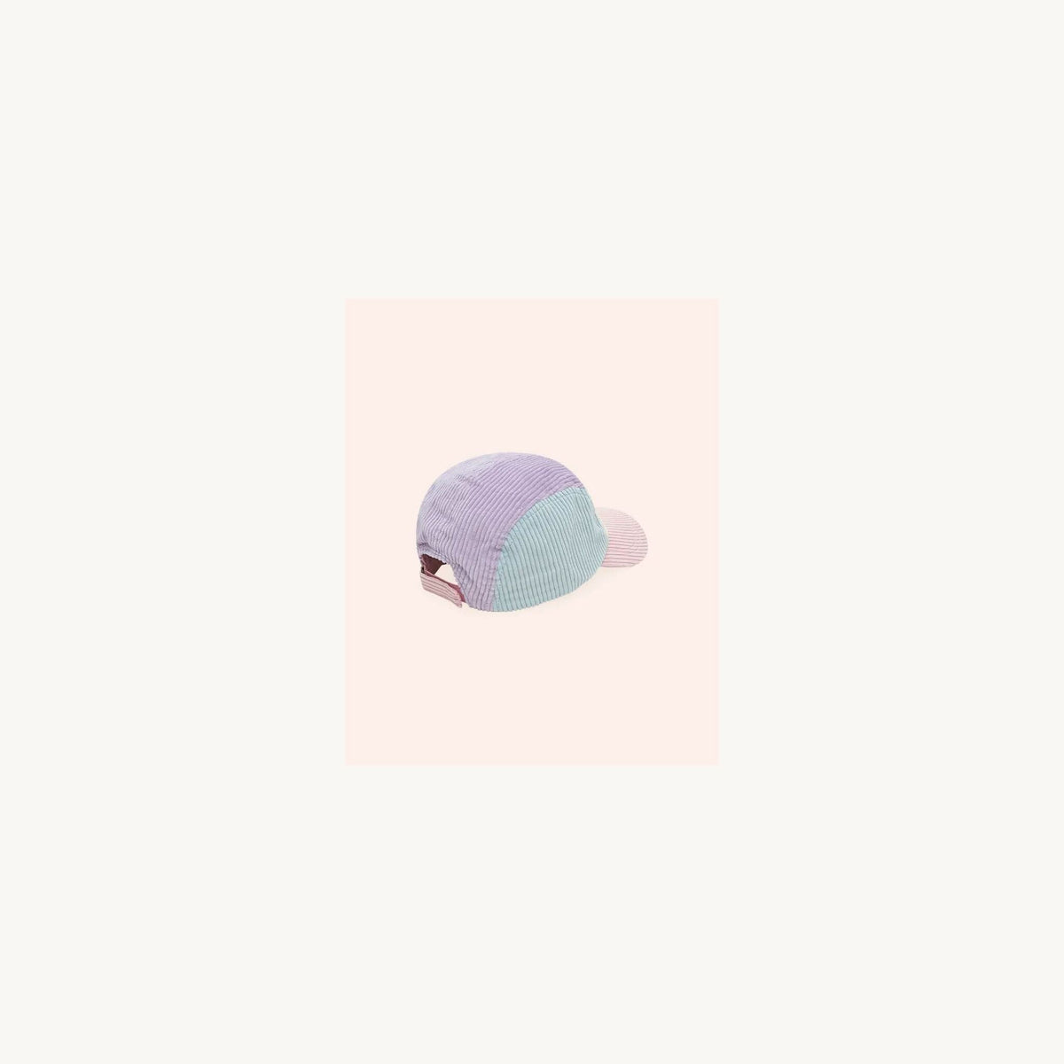 Huxbaby Blush Colour Block Cord Cap | Aster & Ruby