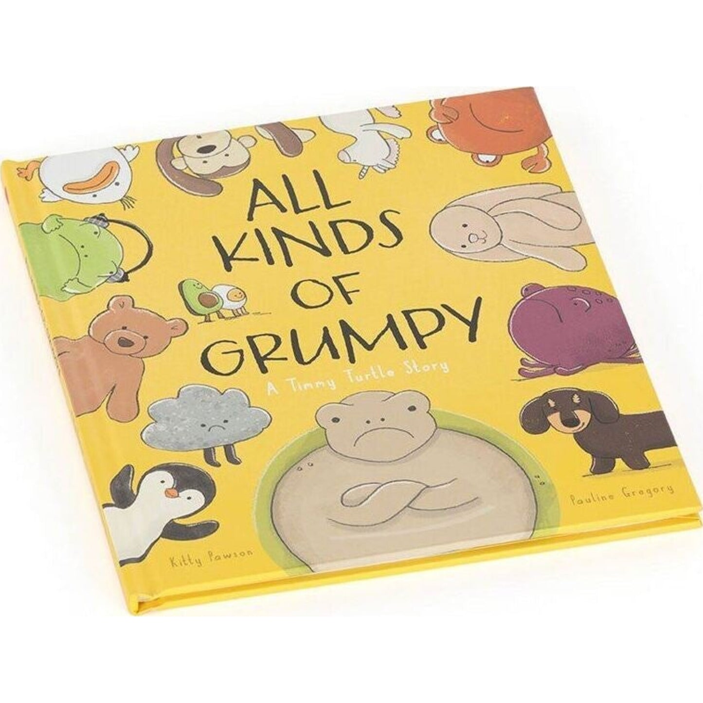 Board Book All Kinds of Grumpy – children's product by Jellycat | Aster & Ruby