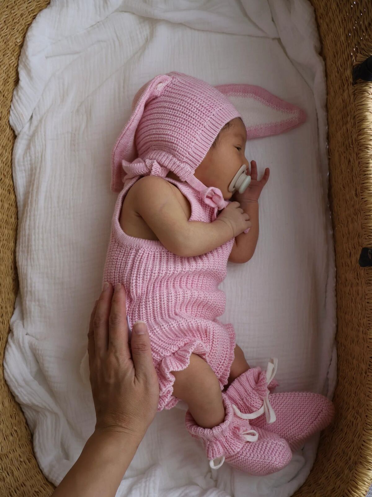 Booties | Dahlia – 0-3m, 3-6m – Aster & Ruby