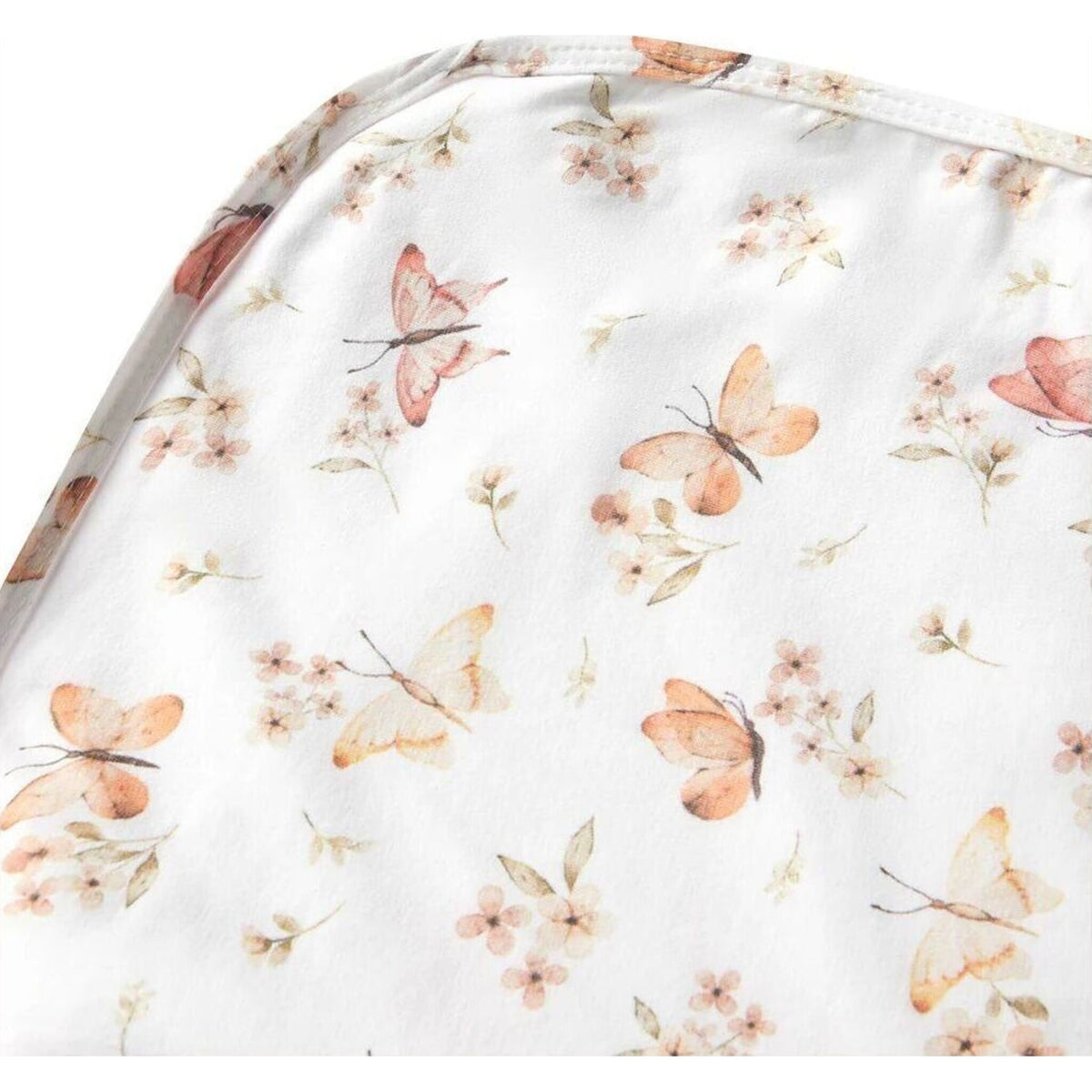 Snuggle Hunny Butterfly Organic Jersey Wrap & Topknot Set | Aster & Ruby