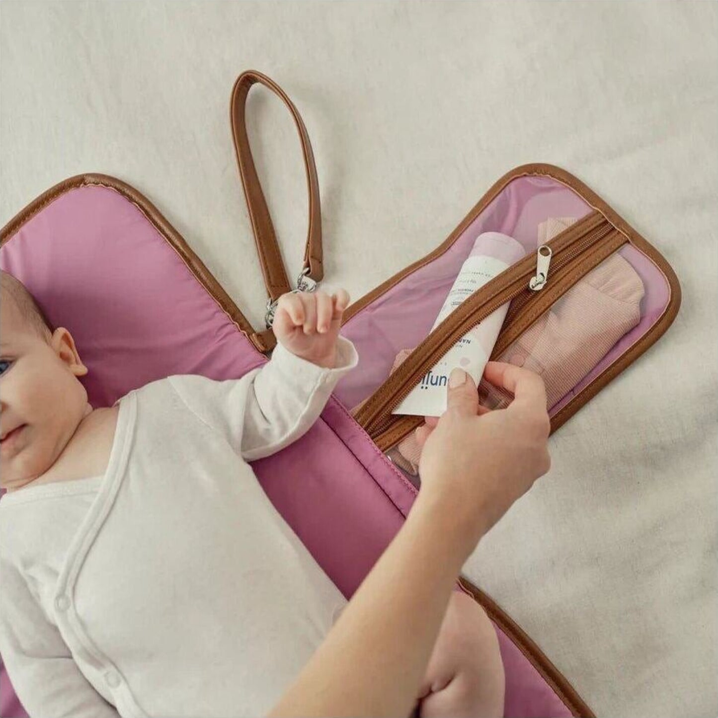 Change Mat Clutch Daisy – children's product by OiOi | Aster & Ruby