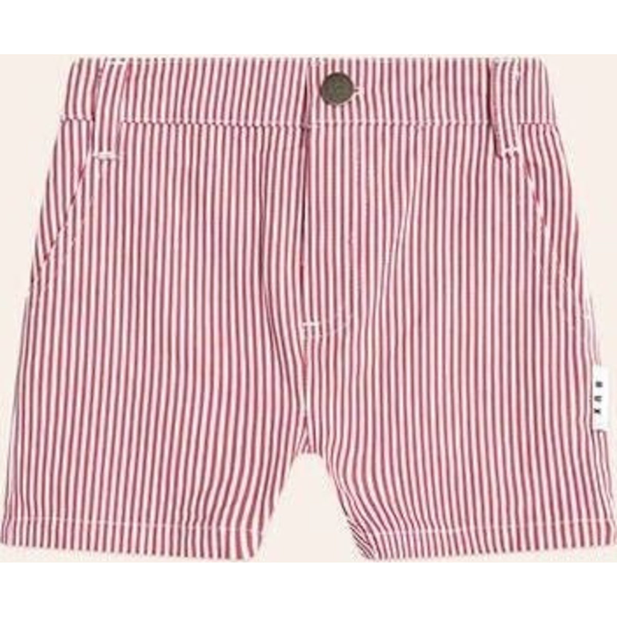 Aster Collective Chill Red Stripe Chino Shorts | Aster & Ruby
