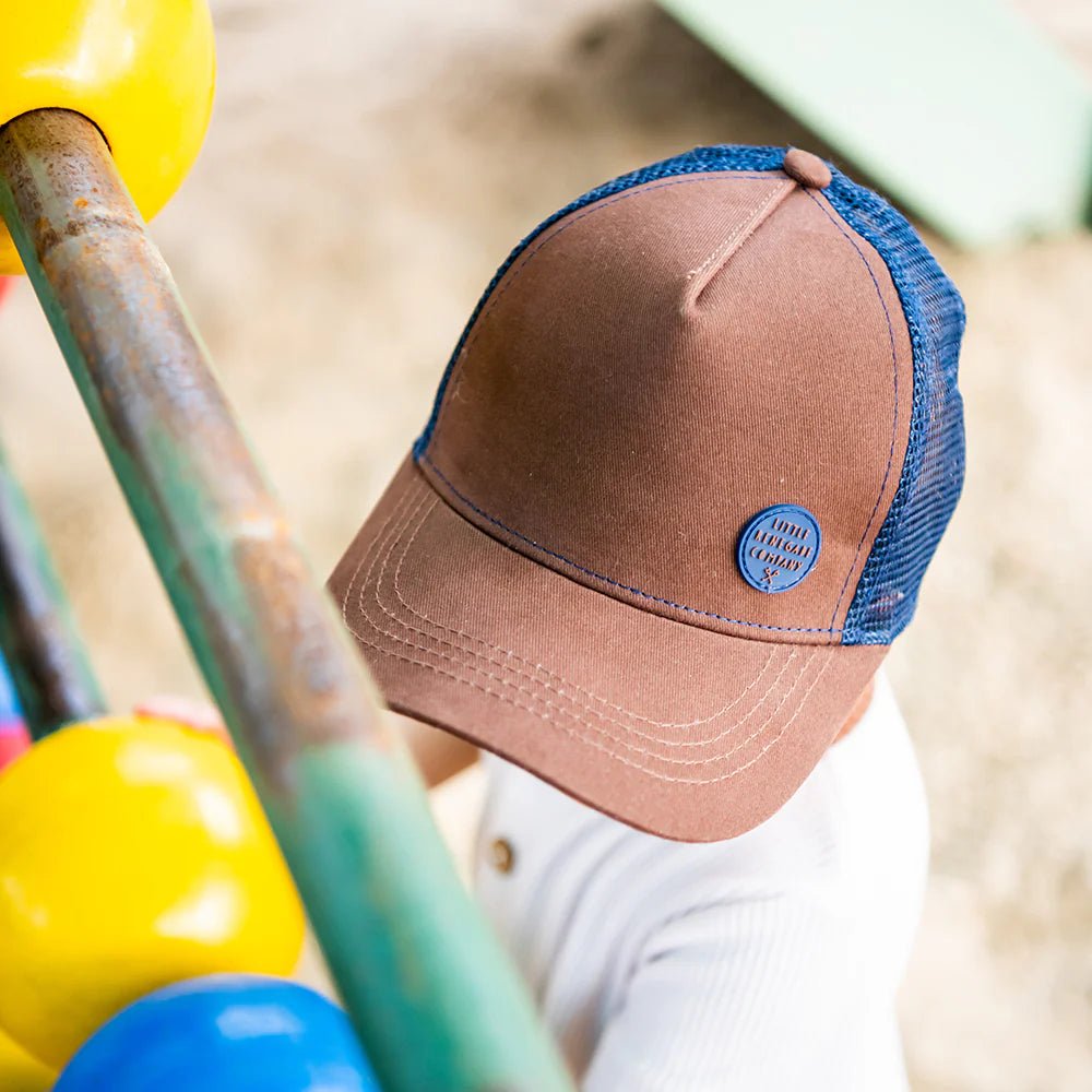 Chocolate Trucker Cap - Aster & Ruby