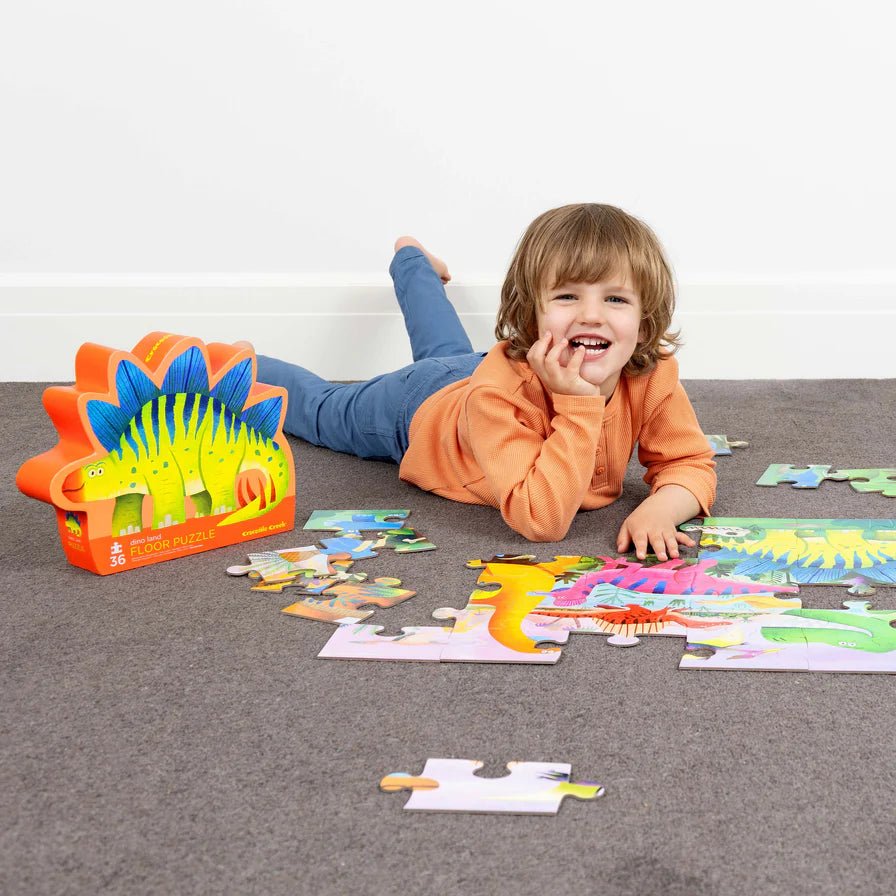 Classic Floor Puzzle 36 pc Dino Land - Aster & Ruby