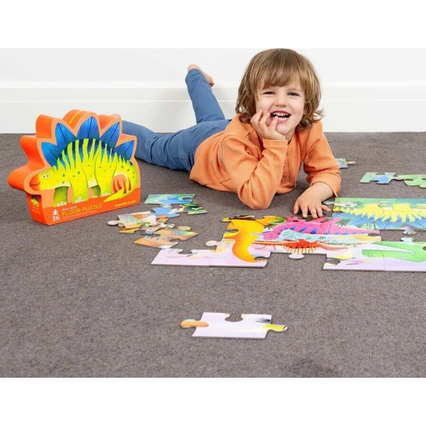 Classic Floor Puzzle 36 pc Dino Land – children's product by Crocodile Creek | Aster & Ruby