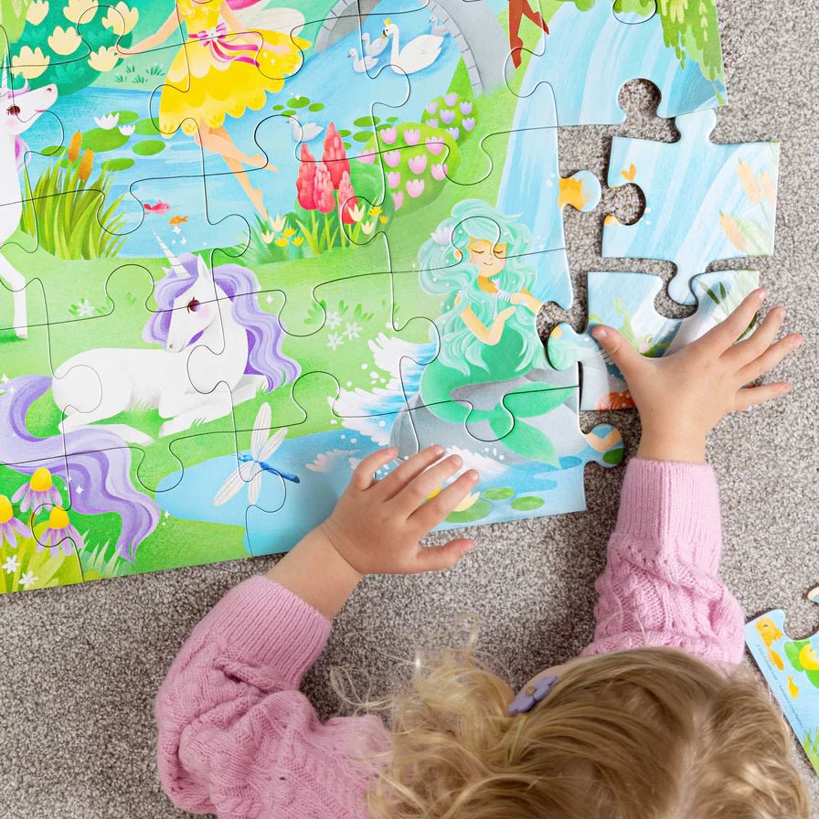 Classic Floor Puzzle 36 pc Magical Friends - Aster & Ruby