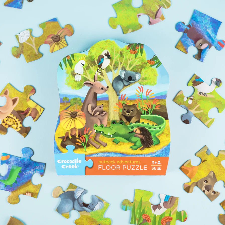 Classic Floor Puzzle 36 pc Outback Adventures - Aster & Ruby