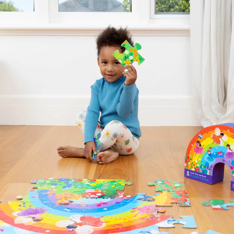 Classic Floor Puzzle 36 pc Rainbow - Aster & Ruby