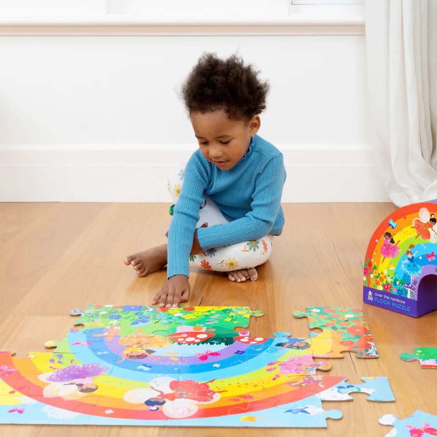 Classic Floor Puzzle 36 pc Rainbow - Aster & Ruby