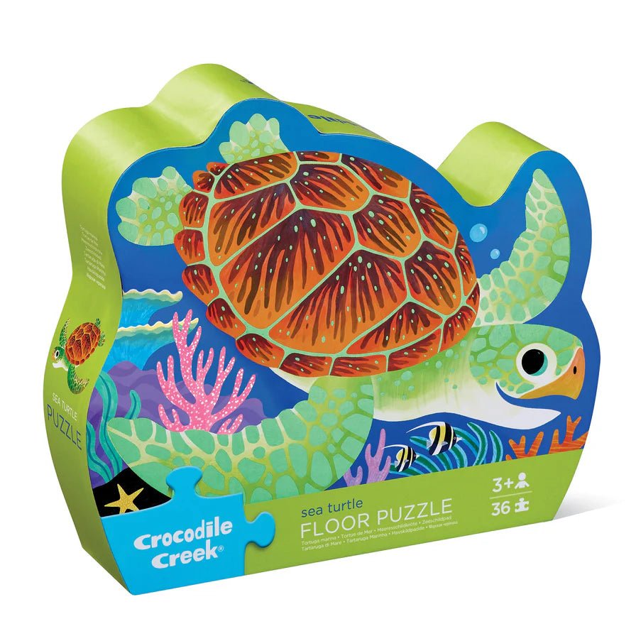 Classic Floor Puzzle 36 pc Sea Turtle - Aster & Ruby