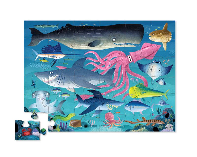 Classic Floor Puzzle 36 pc Shark Reef - Aster & Ruby