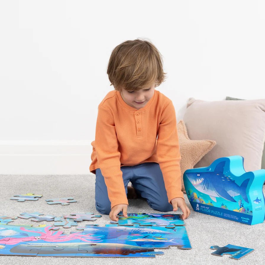 Classic Floor Puzzle 36 pc Shark Reef - Aster & Ruby