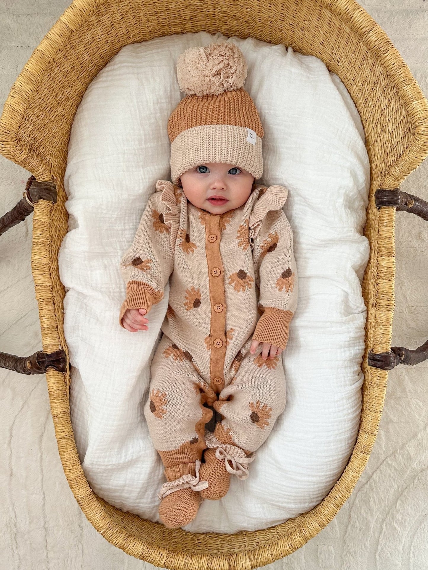 CLASSIC KNIT ROMPER | HAZEL - Aster & Ruby