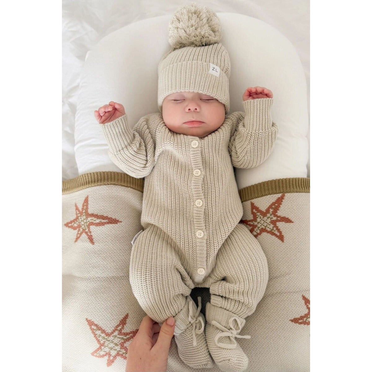 Ziggy Lou CLASSIC KNIT ROMPER | MOSS | Aster & Ruby