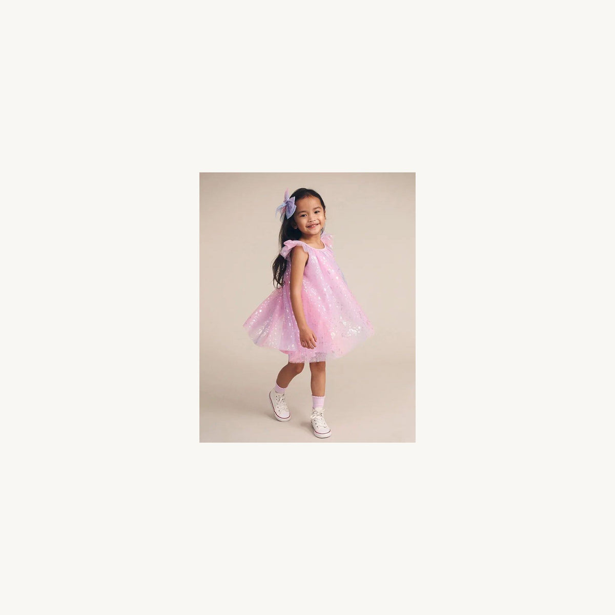 Huxbaby Cosmic Unicorn Frill Tulle Dress | Aster & Ruby
