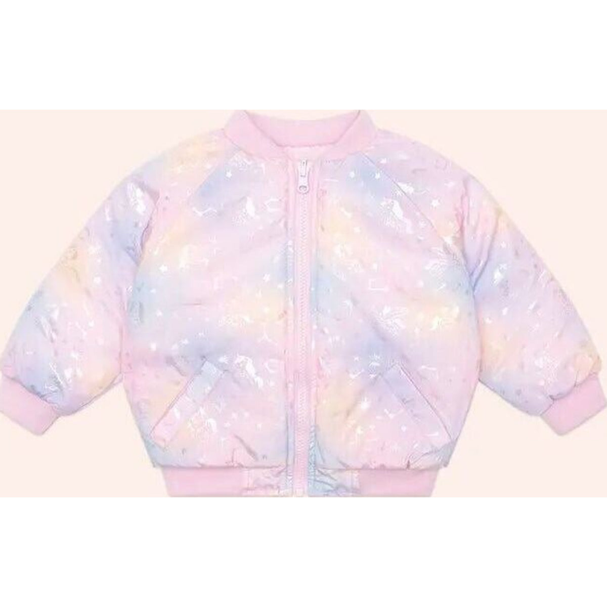 Huxbaby Cosmic Unicorn Reversible Bomber | Aster & Ruby