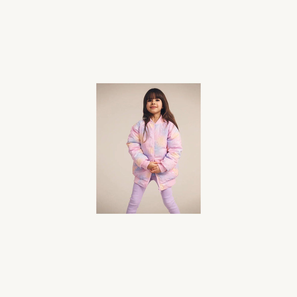 Huxbaby Cosmic Unicorn Reversible Bomber | Aster & Ruby