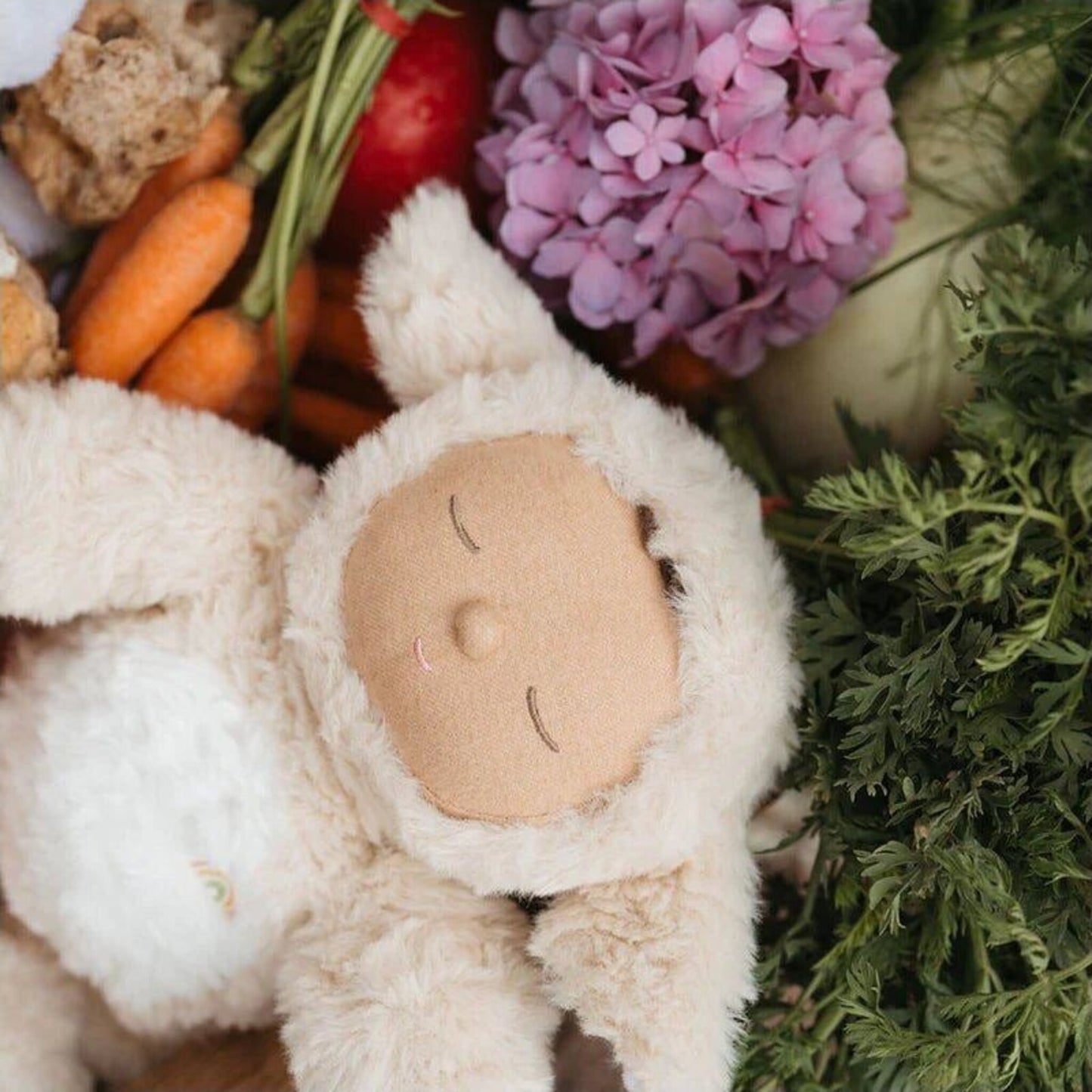 Cozy Dinkums Lamby Picket – soft doll toy by Olli Ella | Aster & Ruby