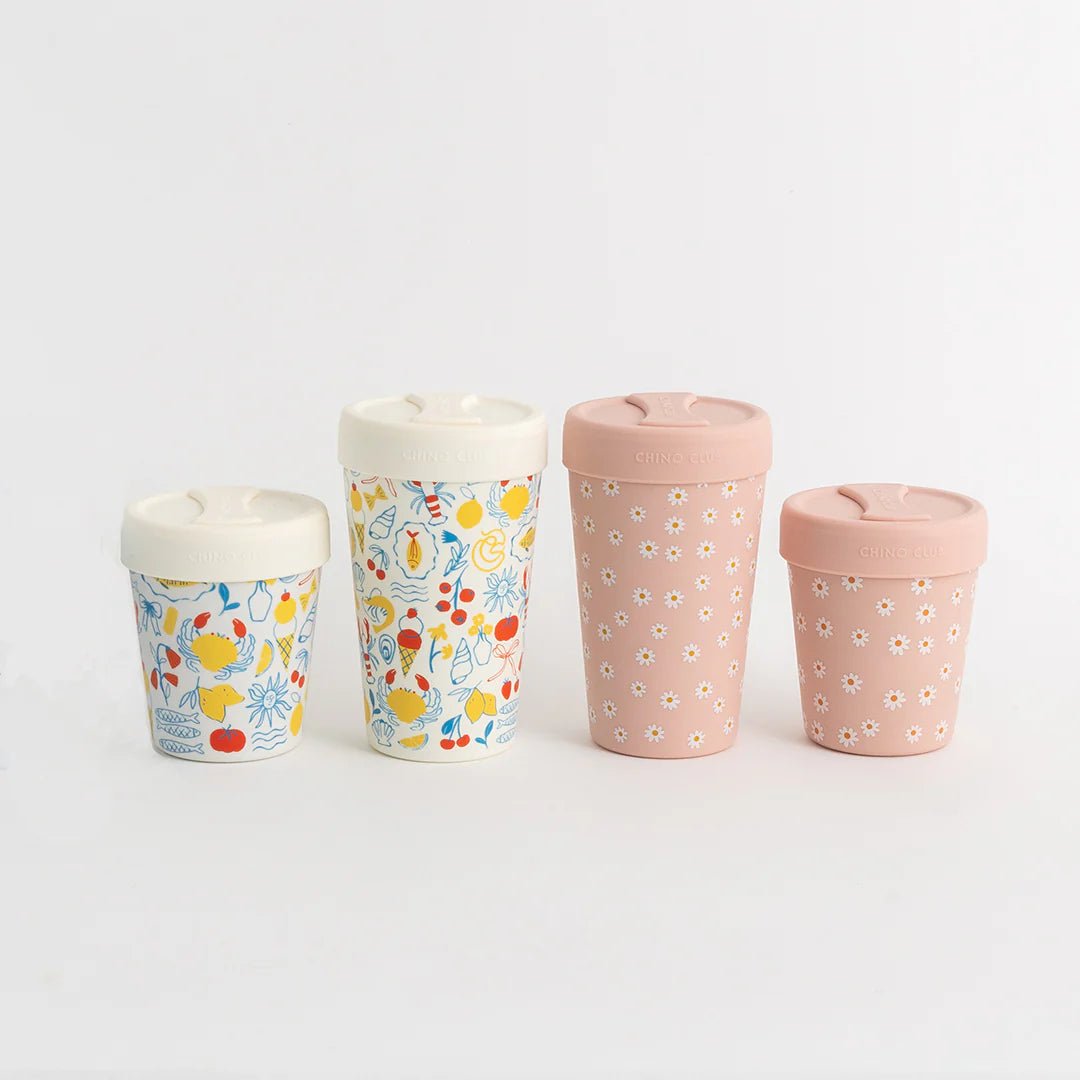 Daisy 12oz Stainless Steel Coffee Cup - Aster & Ruby