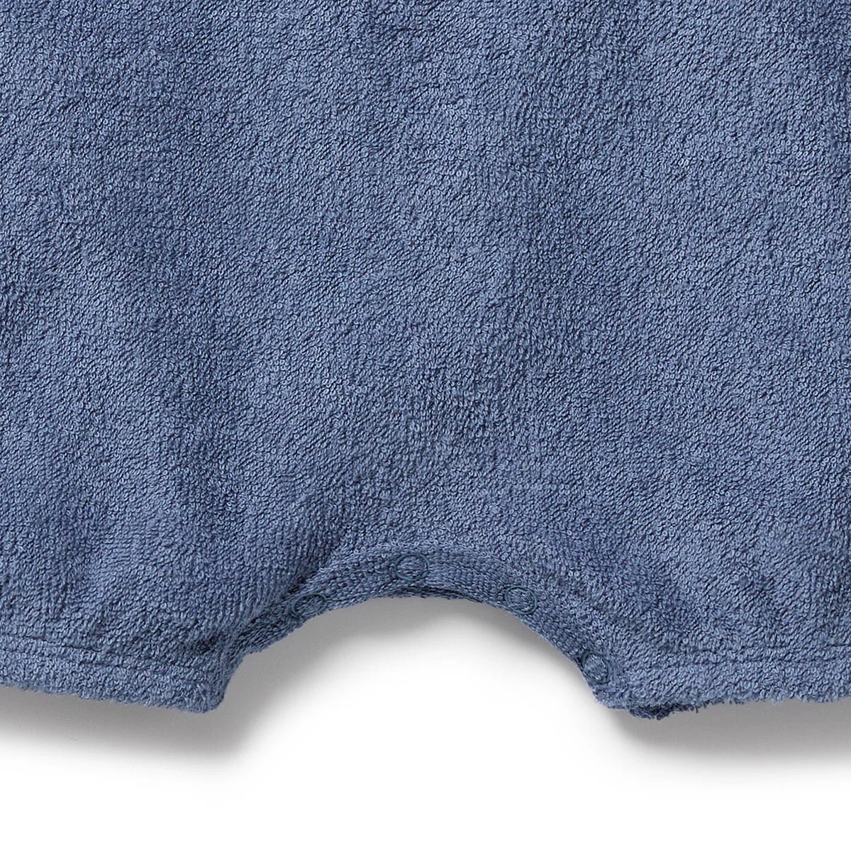 Deep Blue Organic Terry Growsuit - Aster & Ruby