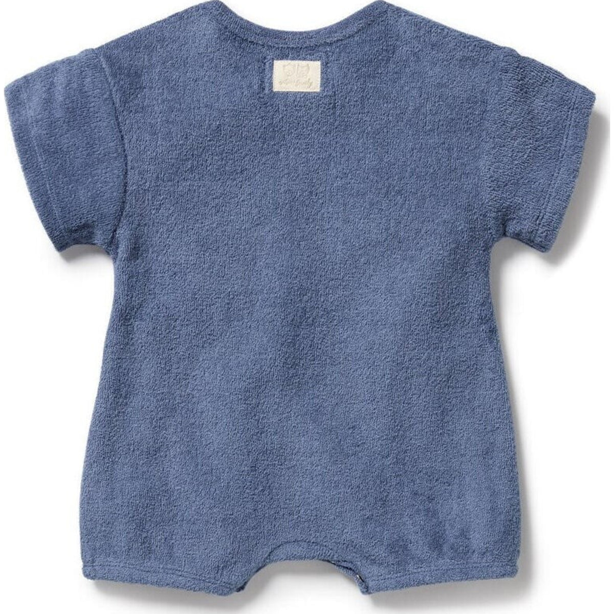 Wilson & Frenchy Deep Blue Organic Terry Growsuit | Aster & Ruby