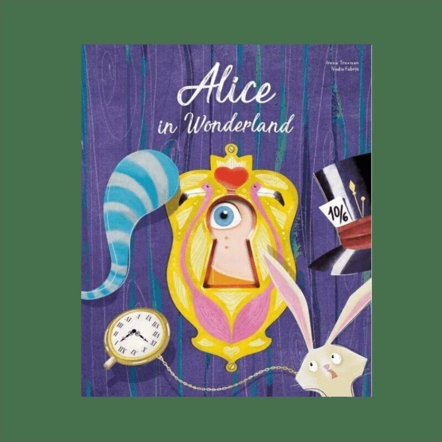 Die-Cut, Fairy Tale Book - Alice in Wonderland – children's product by Sassi | Aster & Ruby