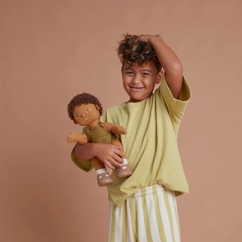 Dinkum Dolls Button - Aster & Ruby