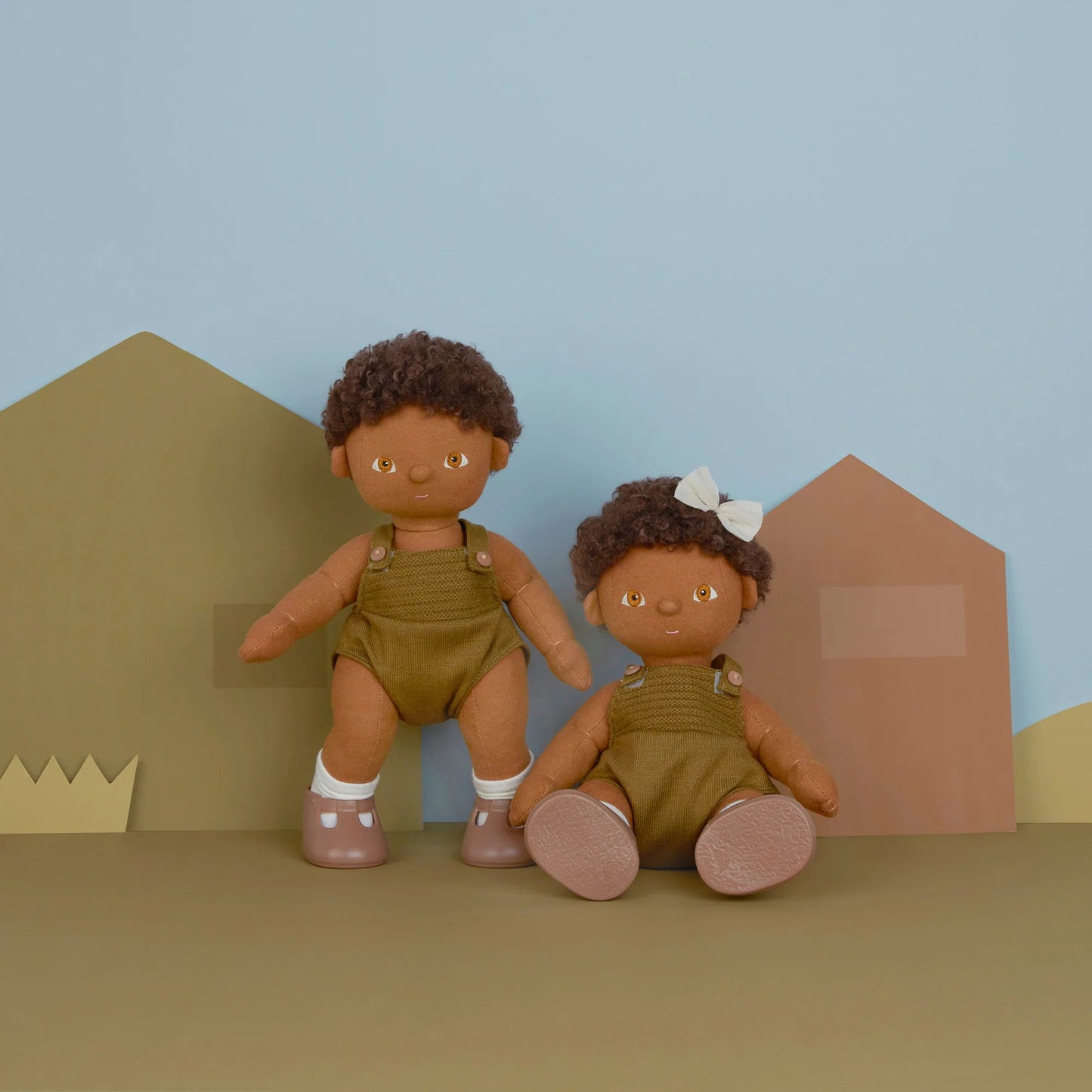 Dinkum Dolls Button - Aster & Ruby