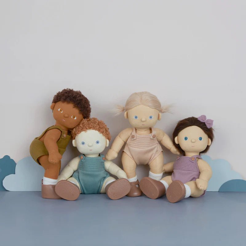 Dinkum Dolls Button - Aster & Ruby