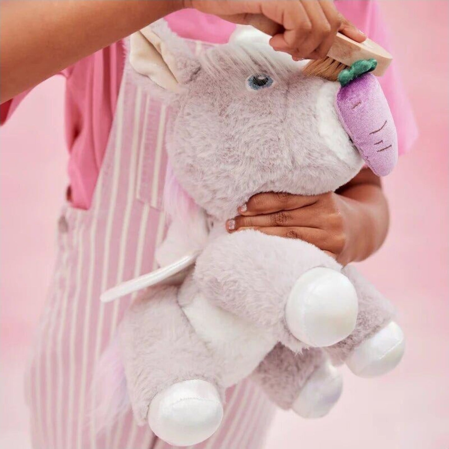 Dinkum Unicorn Glimmer Lilac – soft doll toy by Olli Ella | Aster & Ruby